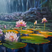 water lilies